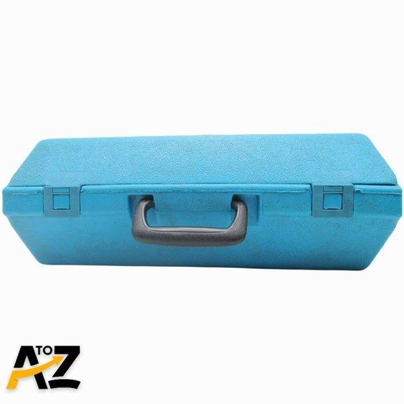 Vintage Gabriel Erector Plastic Blue Carrying Case Empty - Picture 6 of 10